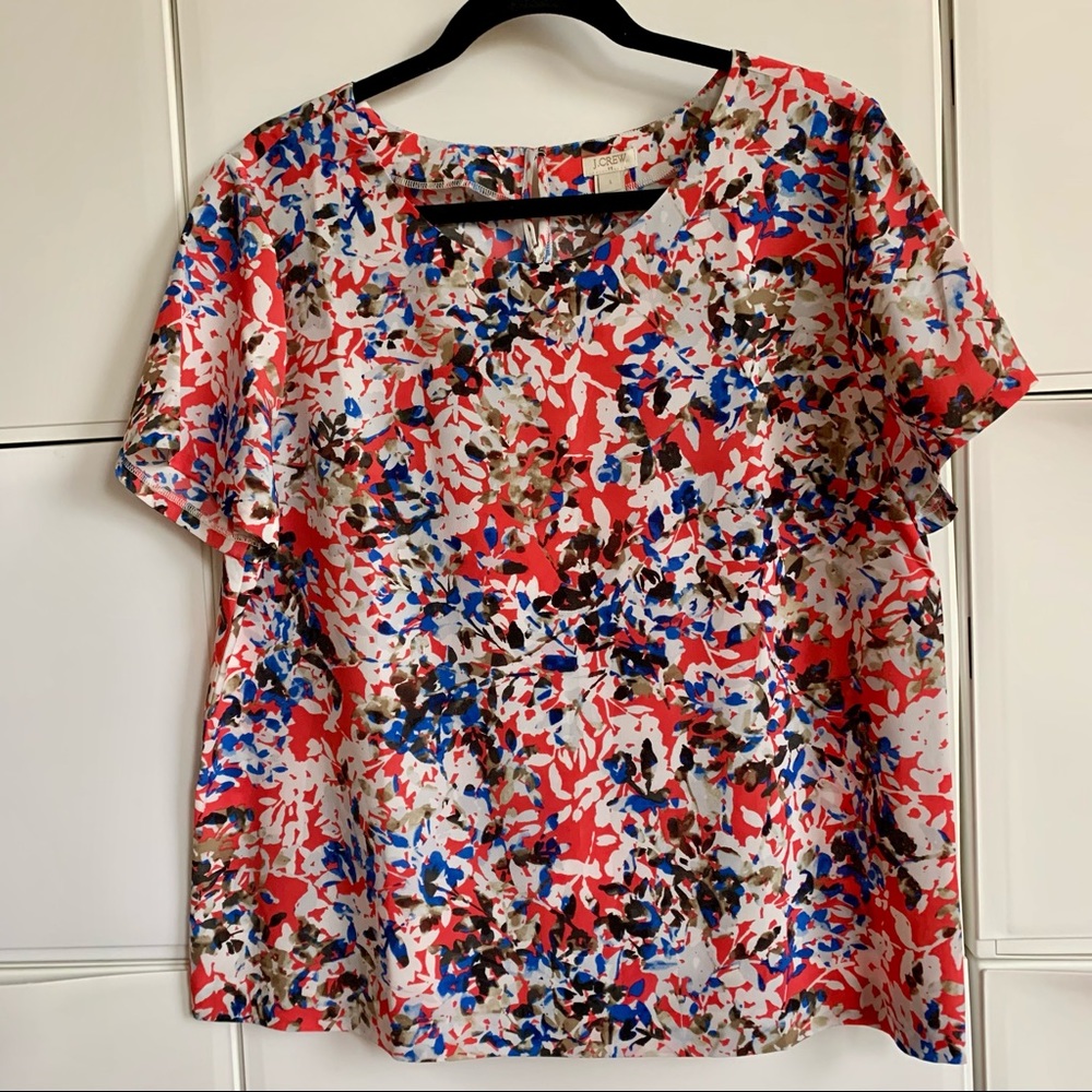 NWT J. Crew Blouse Size L